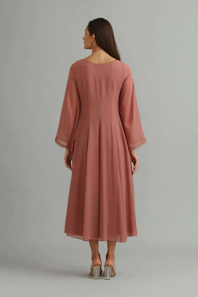 Muted Pink Folk Line Kaftan Indian Clothing in Denver, CO, Aurora, CO, Boulder, CO, Fort Collins, CO, Colorado Springs, CO, Parker, CO, Highlands Ranch, CO, Cherry Creek, CO, Centennial, CO, and Longmont, CO. NATIONWIDE SHIPPING USA- India Fashion X
