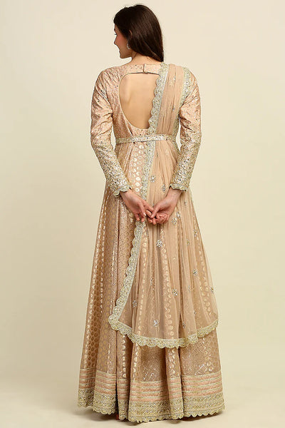 Gold Embroidered Anarkali Set Indian Clothing in Denver, CO, Aurora, CO, Boulder, CO, Fort Collins, CO, Colorado Springs, CO, Parker, CO, Highlands Ranch, CO, Cherry Creek, CO, Centennial, CO, and Longmont, CO. NATIONWIDE SHIPPING USA- India Fashion X