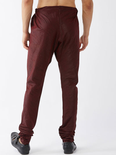 Burgundy Silk Blend Churidar Indian Clothing in Denver, CO, Aurora, CO, Boulder, CO, Fort Collins, CO, Colorado Springs, CO, Parker, CO, Highlands Ranch, CO, Cherry Creek, CO, Centennial, CO, and Longmont, CO. NATIONWIDE SHIPPING USA- India Fashion X