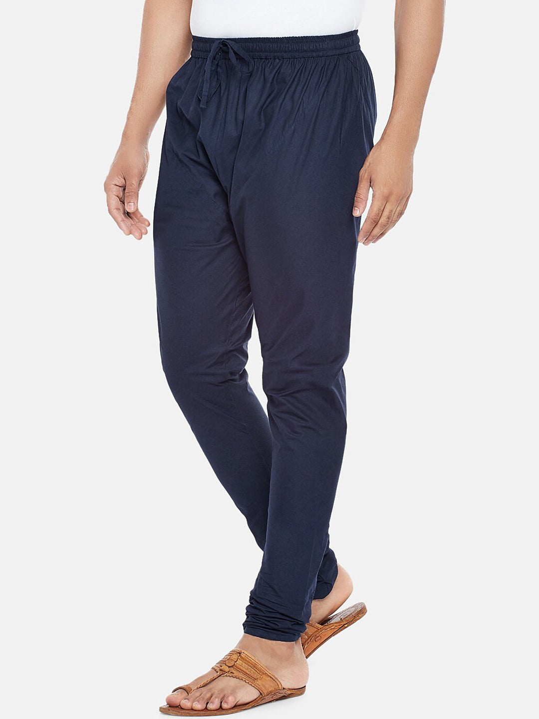 Blue Solid Pure Cotton Churidar Indian Clothing in Denver, CO, Aurora, CO, Boulder, CO, Fort Collins, CO, Colorado Springs, CO, Parker, CO, Highlands Ranch, CO, Cherry Creek, CO, Centennial, CO, and Longmont, CO. NATIONWIDE SHIPPING USA- India Fashion X