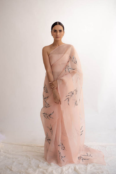 Pink Pedal Saree - Indian Clothing in Denver, CO, Aurora, CO, Boulder, CO, Fort Collins, CO, Colorado Springs, CO, Parker, CO, Highlands Ranch, CO, Cherry Creek, CO, Centennial, CO, and Longmont, CO. Nationwide shipping USA - India Fashion X