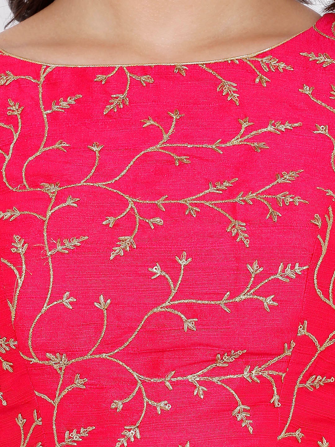 Pink Embroidered Saree Blouse Indian Clothing in Denver, CO, Aurora, CO, Boulder, CO, Fort Collins, CO, Colorado Springs, CO, Parker, CO, Highlands Ranch, CO, Cherry Creek, CO, Centennial, CO, and Longmont, CO. NATIONWIDE SHIPPING USA- India Fashion X