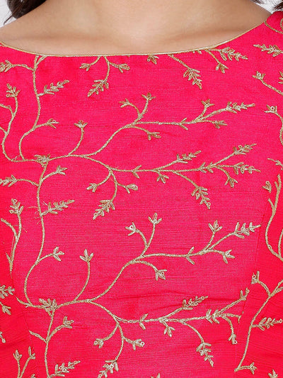 Pink Embroidered Saree Blouse Indian Clothing in Denver, CO, Aurora, CO, Boulder, CO, Fort Collins, CO, Colorado Springs, CO, Parker, CO, Highlands Ranch, CO, Cherry Creek, CO, Centennial, CO, and Longmont, CO. NATIONWIDE SHIPPING USA- India Fashion X