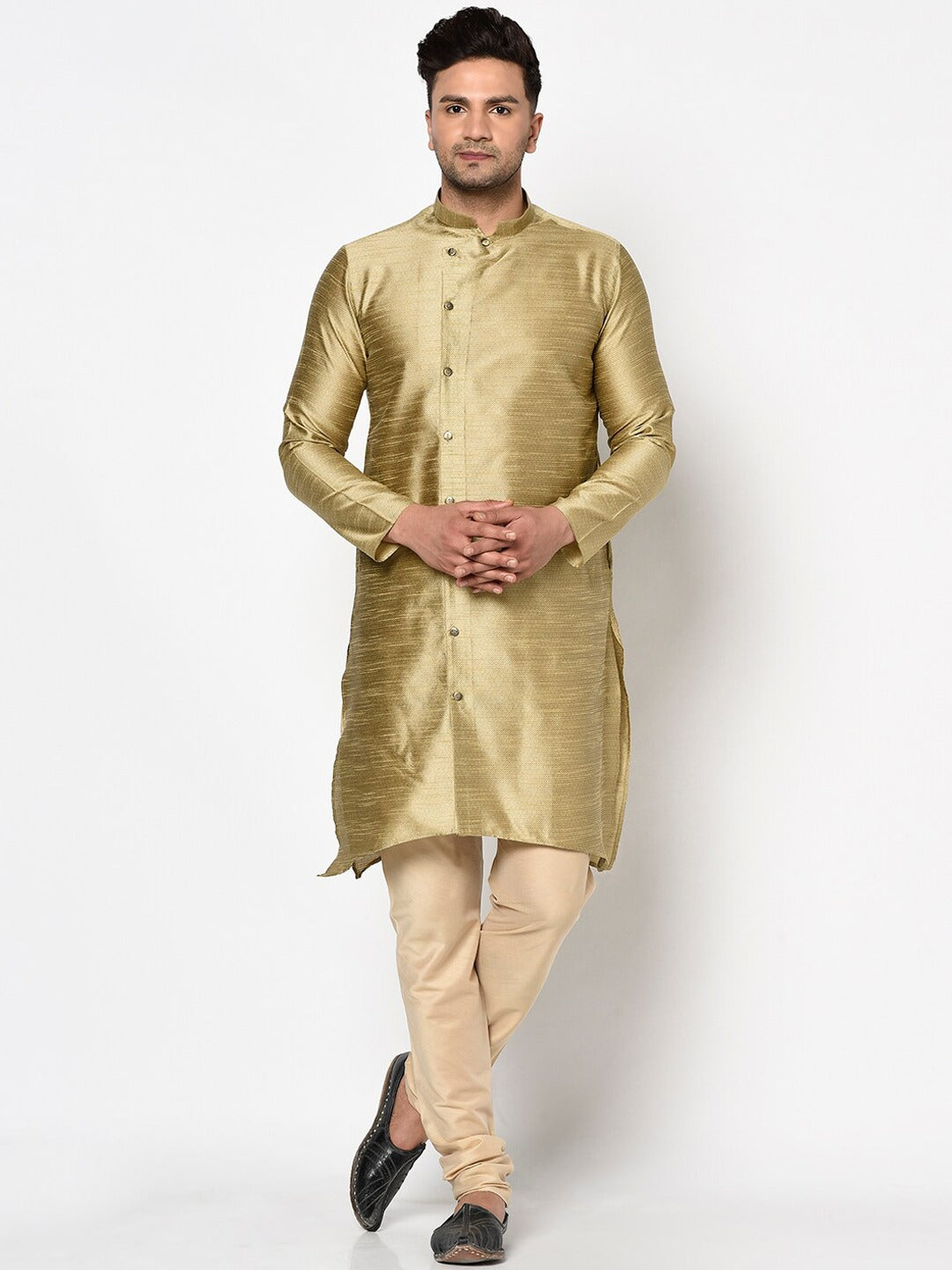 Solid Beige Slim-Fit Churidar Indian Clothing in Denver, CO, Aurora, CO, Boulder, CO, Fort Collins, CO, Colorado Springs, CO, Parker, CO, Highlands Ranch, CO, Cherry Creek, CO, Centennial, CO, and Longmont, CO. NATIONWIDE SHIPPING USA- India Fashion X