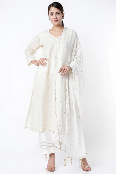 White Sequins Kaftan Set Indian Clothing in Denver, CO, Aurora, CO, Boulder, CO, Fort Collins, CO, Colorado Springs, CO, Parker, CO, Highlands Ranch, CO, Cherry Creek, CO, Centennial, CO, and Longmont, CO. NATIONWIDE SHIPPING USA- India Fashion X