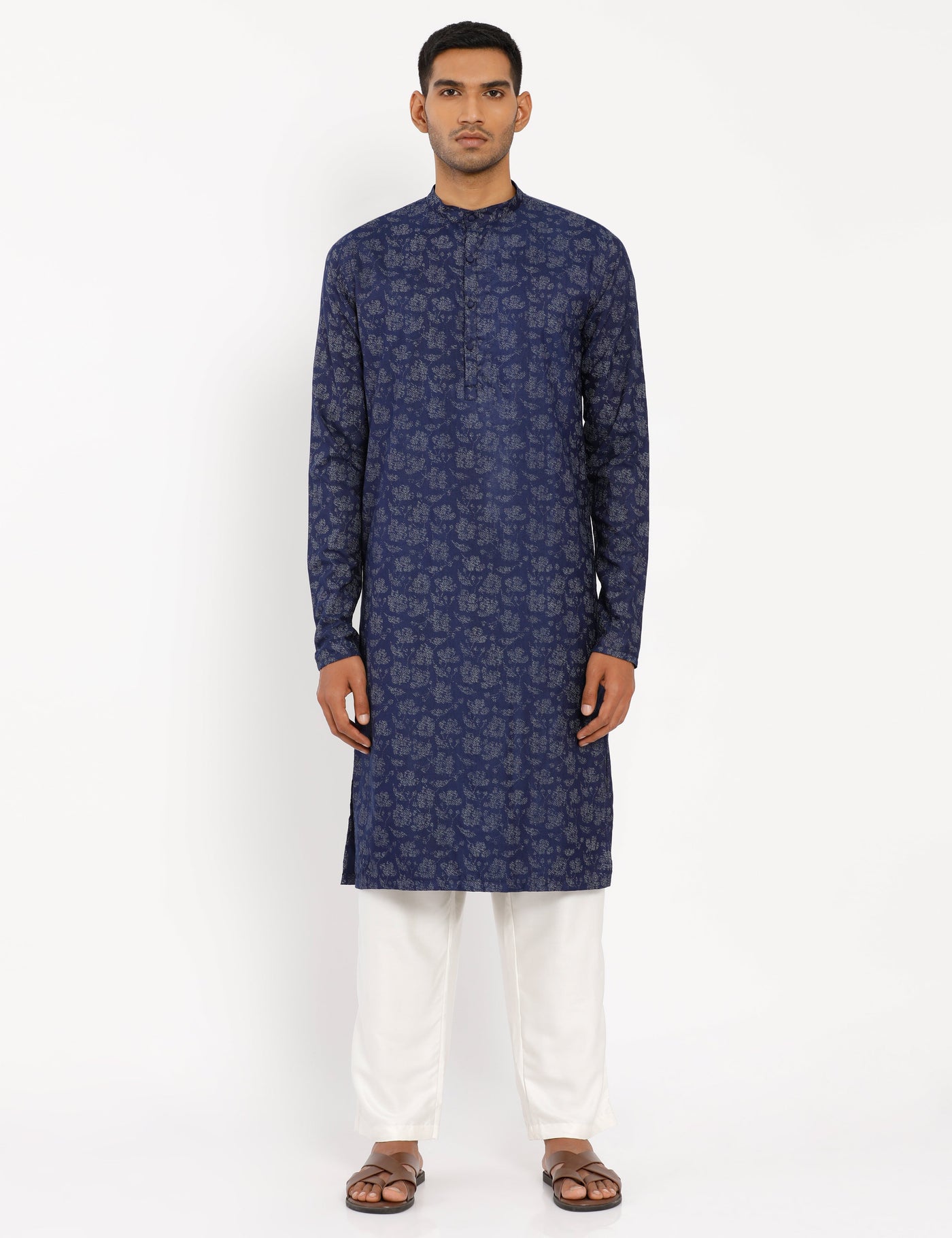 Blue Tuscany Floral Set Indian Clothing in Denver, CO, Aurora, CO, Boulder, CO, Fort Collins, CO, Colorado Springs, CO, Parker, CO, Highlands Ranch, CO, Cherry Creek, CO, Centennial, CO, and Longmont, CO. NATIONWIDE SHIPPING USA- India Fashion X