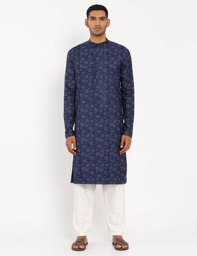 Blue Tuscany Floral Set Indian Clothing in Denver, CO, Aurora, CO, Boulder, CO, Fort Collins, CO, Colorado Springs, CO, Parker, CO, Highlands Ranch, CO, Cherry Creek, CO, Centennial, CO, and Longmont, CO. NATIONWIDE SHIPPING USA- India Fashion X